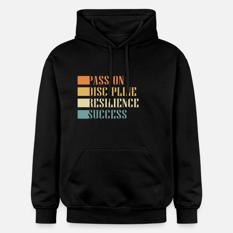 Résilience de bourreau de travail - Sweat à capuche Softstyle® Gildan Unisexe - noir