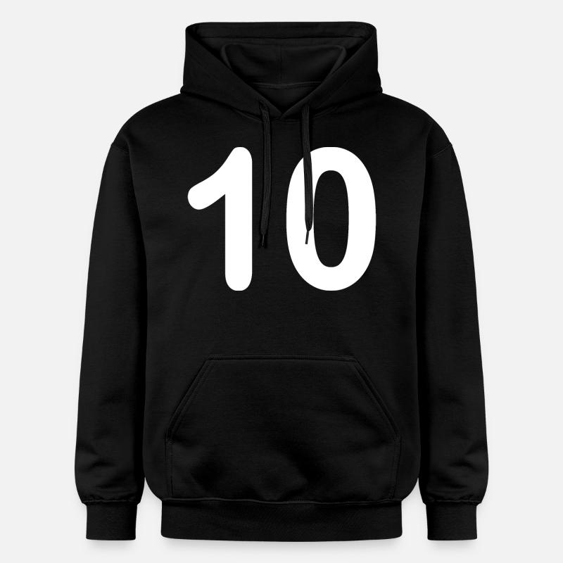 10 - Sweat à capuche Softstyle® Gildan Unisexe - noir