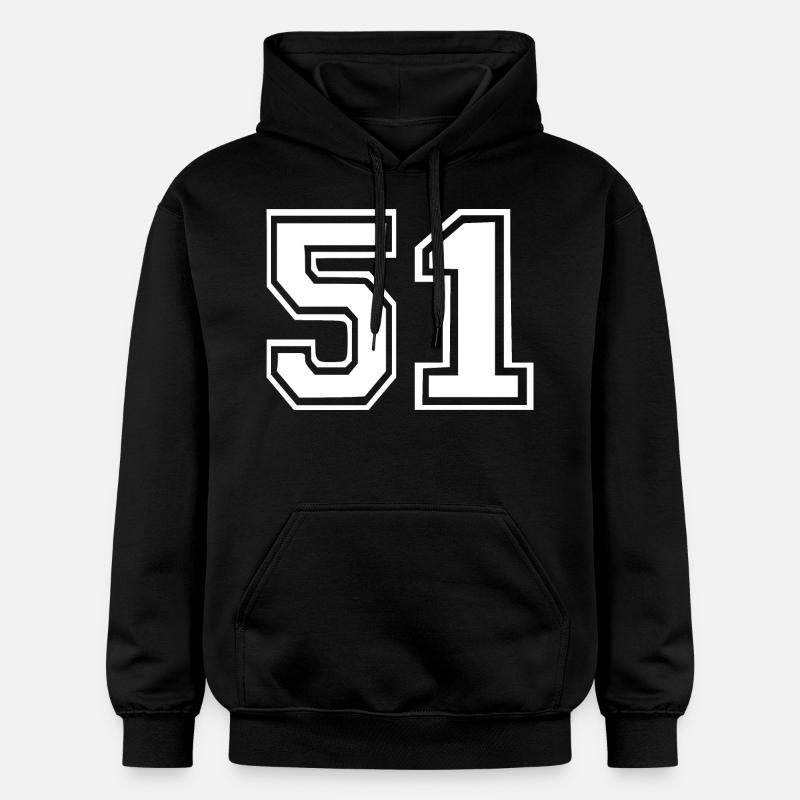 51 - Sweat à capuche Softstyle® Gildan Unisexe - noir
