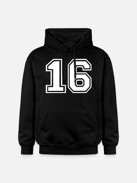 16 - Gildan Unisex Softstyle® Midweight Hoodie - black