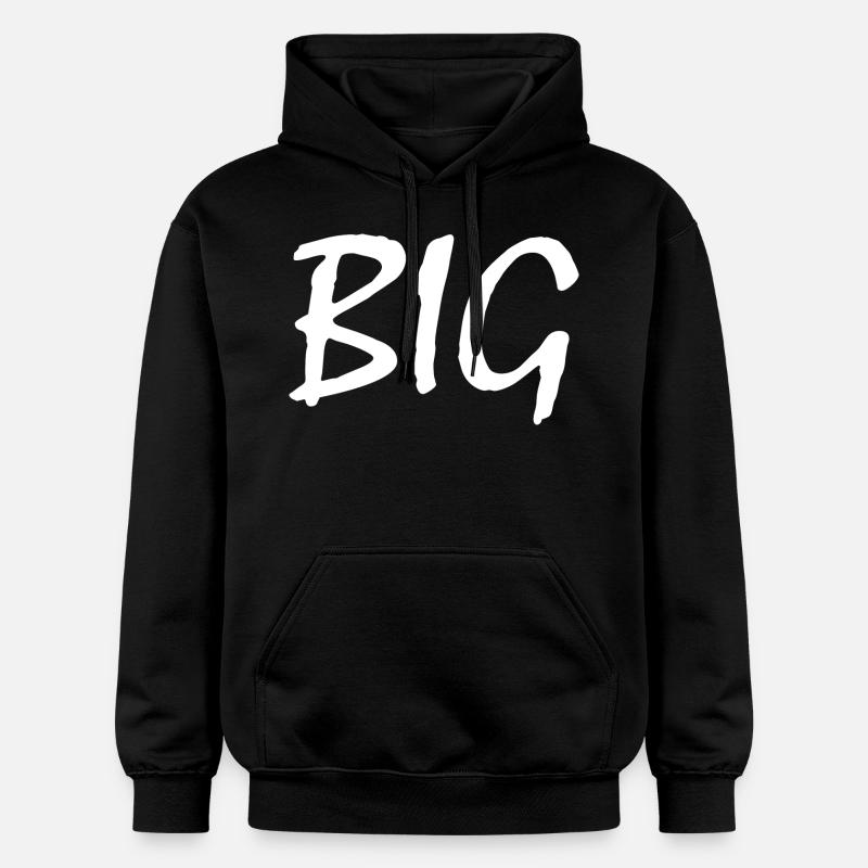 Big - Sweat à capuche Softstyle® Gildan Unisexe - noir