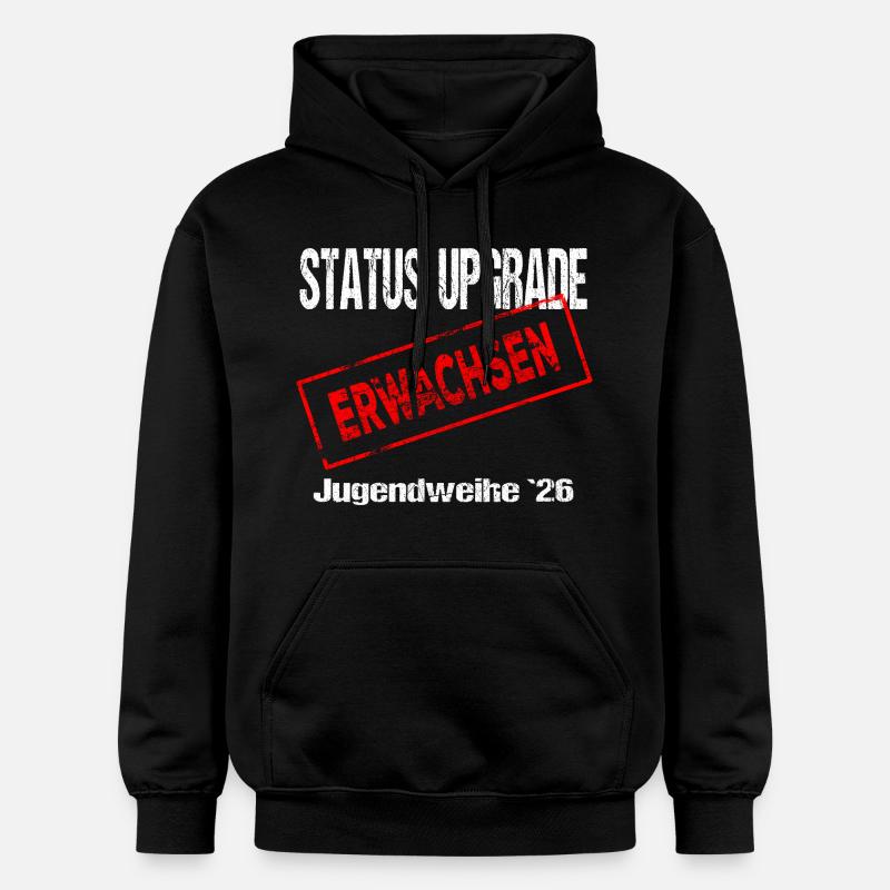Jugendweihe - Jugendweihe 2026 - Sweat à capuche Softstyle® Gildan Unisexe - noir