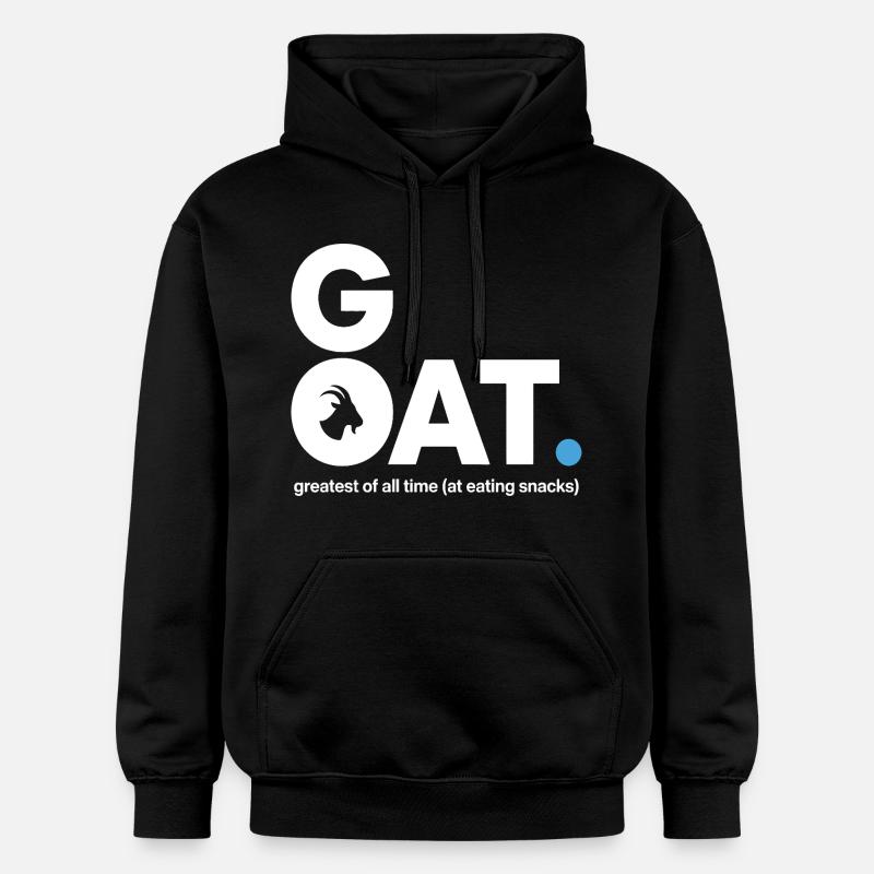 Déclaration de la collation GOAT - Sweat à capuche Softstyle® Gildan Unisexe - noir