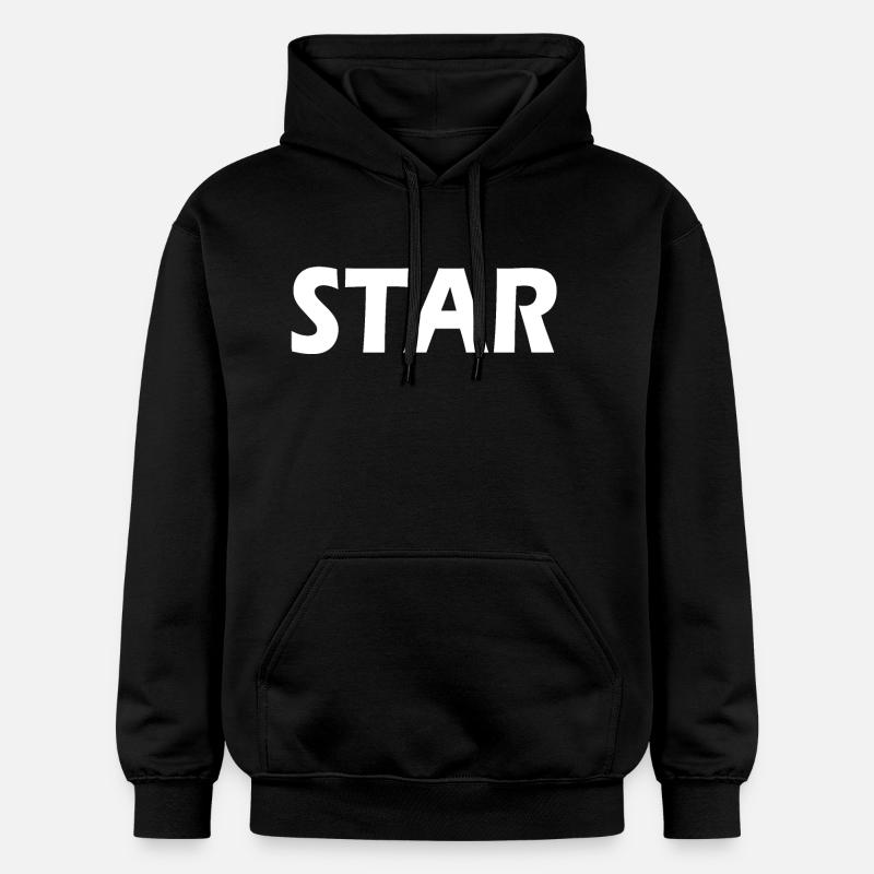 Star - Sweat à capuche Softstyle® Gildan Unisexe - noir