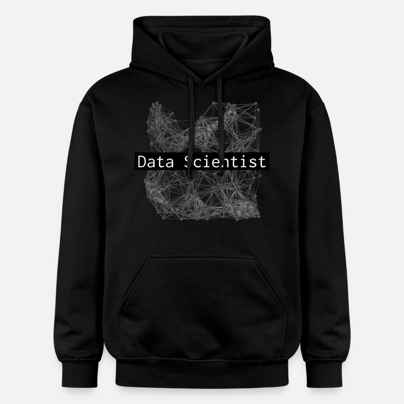 Data scientist - Sweat à capuche Softstyle® Gildan Unisexe - noir