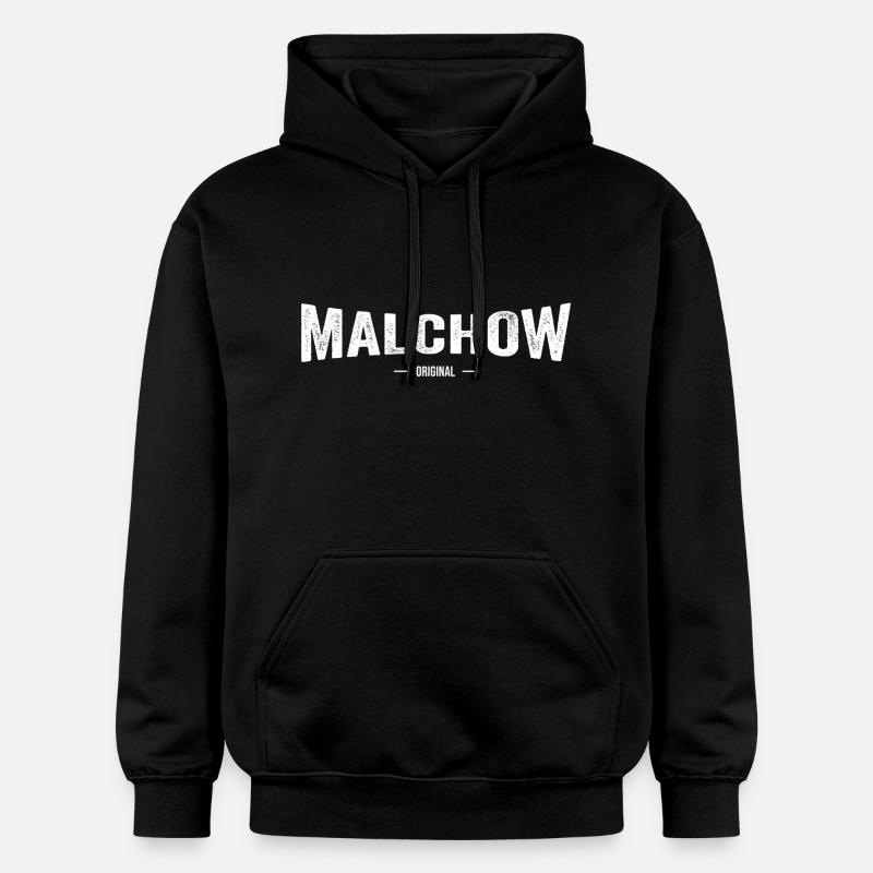 Malchow Original - Gildan Unisex Softstyle® Midweight Hoodie - Schwarz