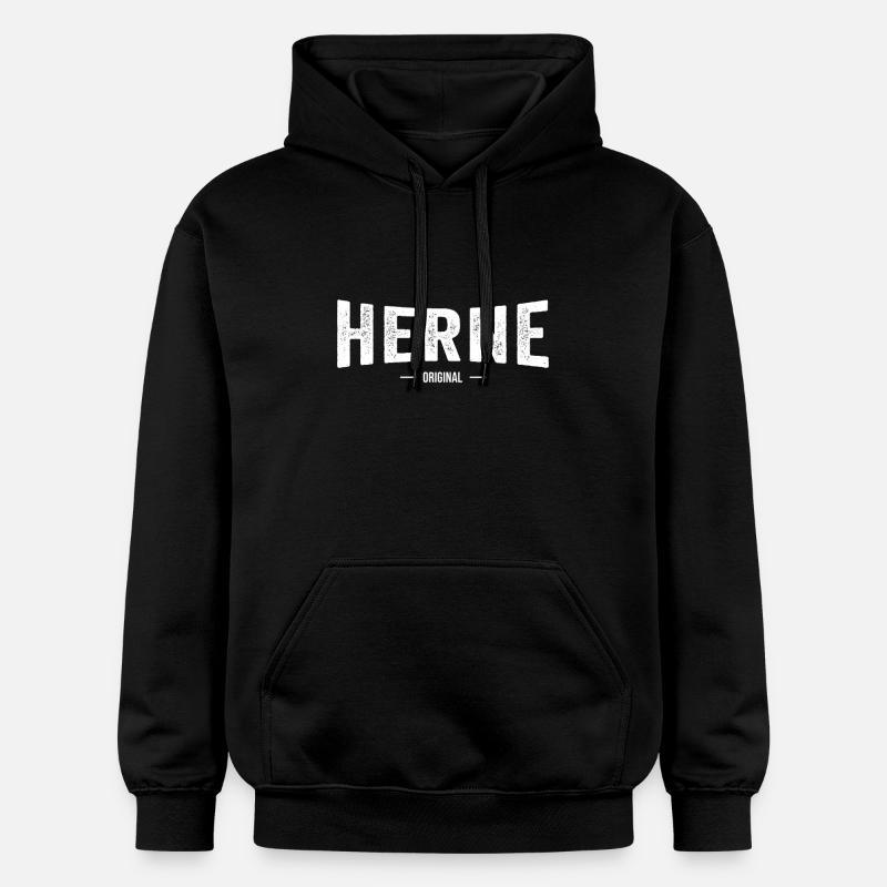 Herne Original - Gildan Unisex Softstyle® Midweight Hoodie - Schwarz