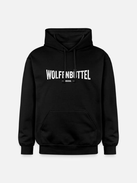 Wolfenbüttel Original - Gildan Unisex Softstyle® Midweight Hoodie - Schwarz
