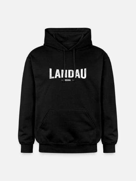 Landau Original - Gildan Unisex Softstyle® Midweight Hoodie - Schwarz