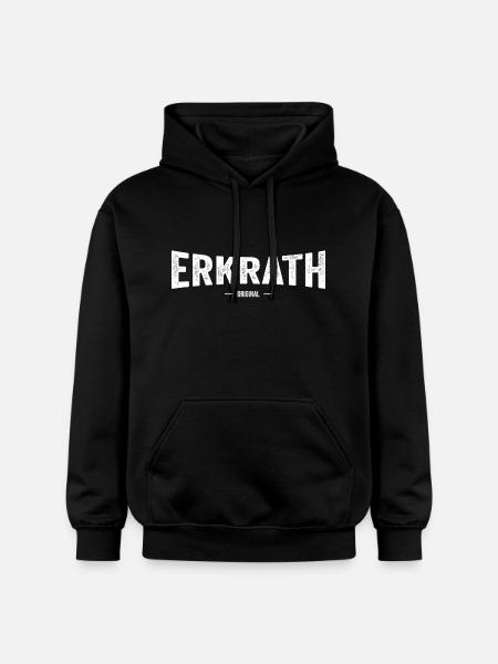 Erkrath Original - Gildan Unisex Softstyle® Midweight Hoodie - Schwarz