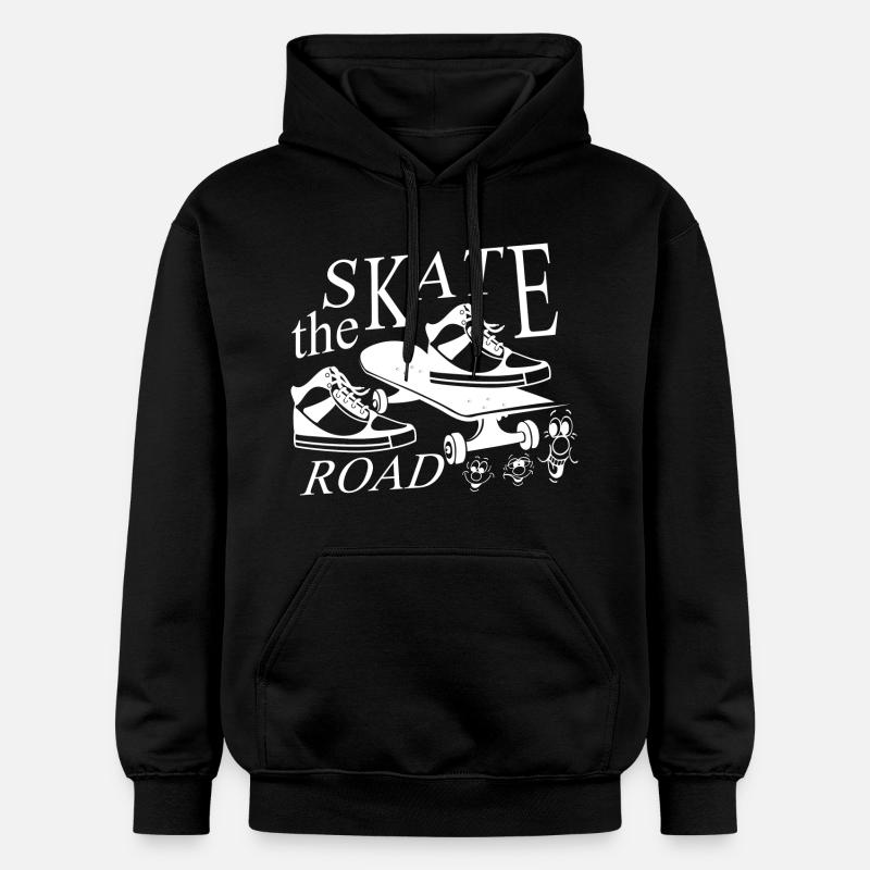 Patineur - Sweat à capuche Softstyle® Gildan Unisexe - noir