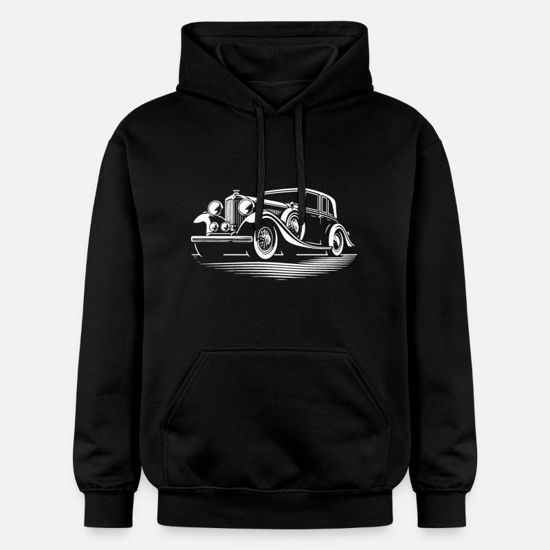 L’élégance sur roues - Sweat à capuche Softstyle® Gildan Unisexe - noir