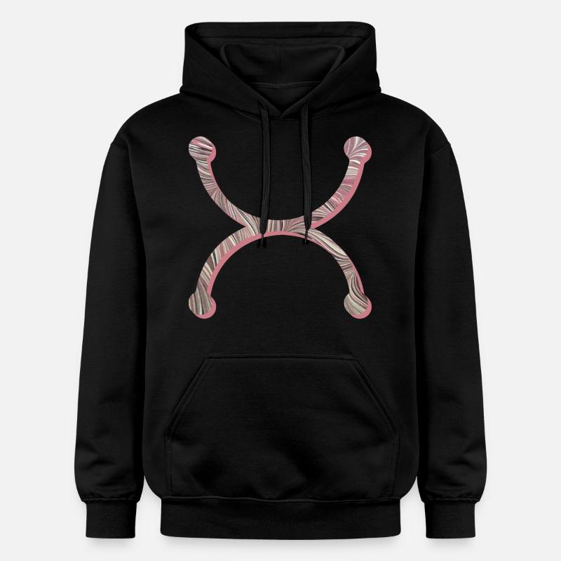 Symbole Étain E 29 - Sweat à capuche Softstyle® Gildan Unisexe - noir