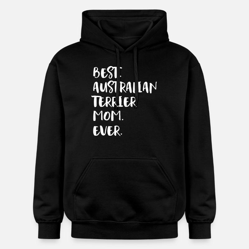 Terrier australien - Sweat à capuche Softstyle® Gildan Unisexe - noir