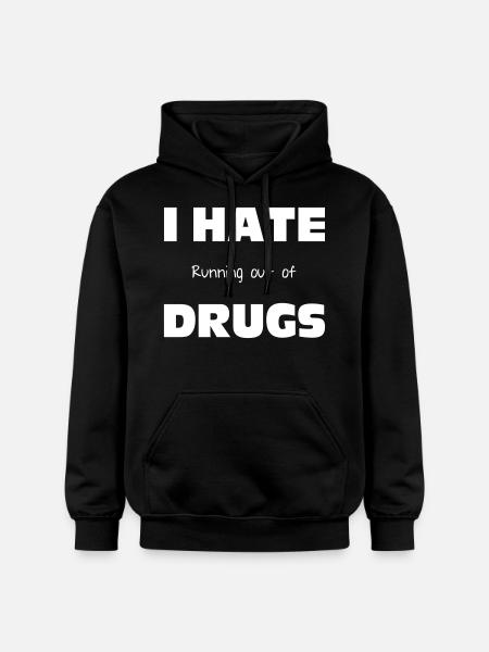 Drugs - Gildan Unisex Softstyle® Midweight Hoodie - black