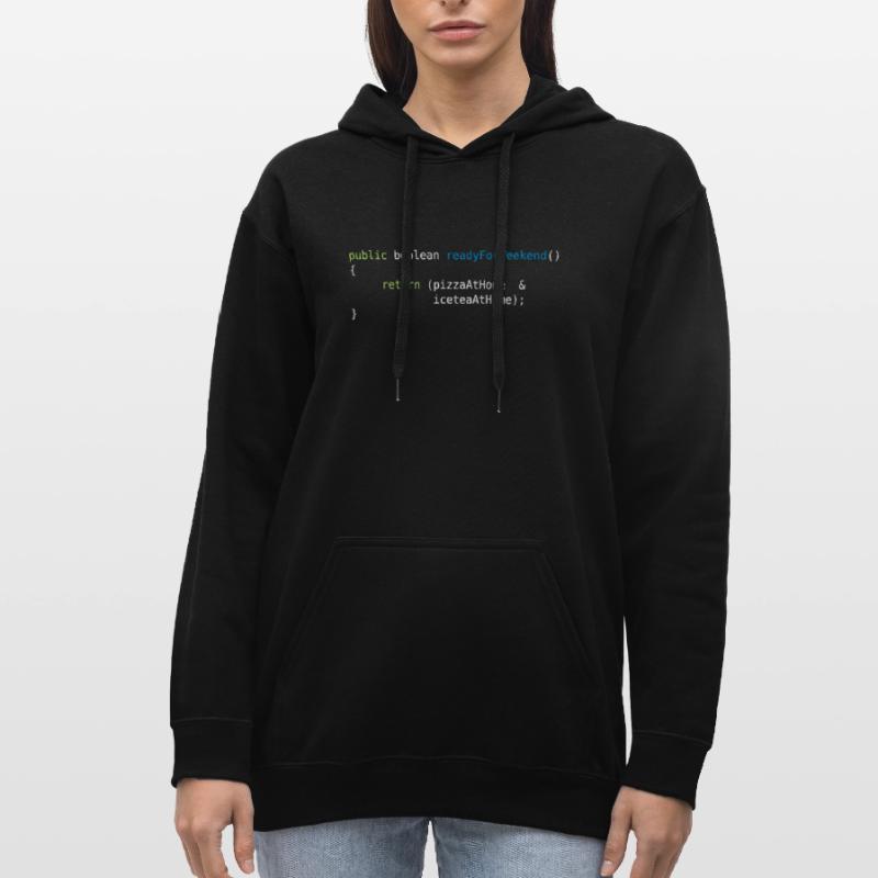 JAVA CODE - READY FOR WEEKEND Sweat à capuche Softstyle® Gildan Unisexe