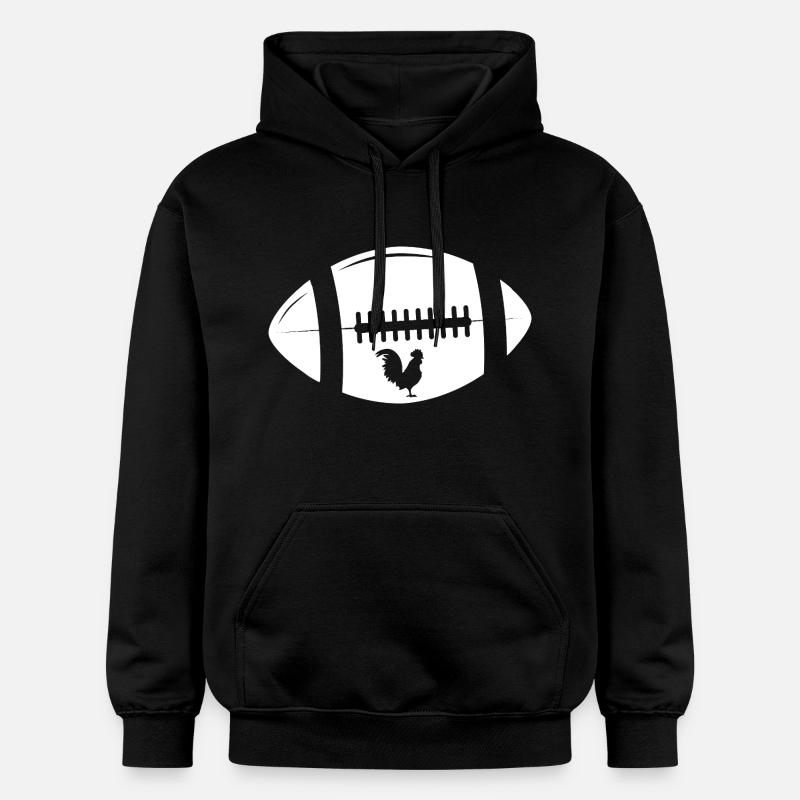 Rugby - Gildan Unisex Softstyle® Midweight Hoodie - black