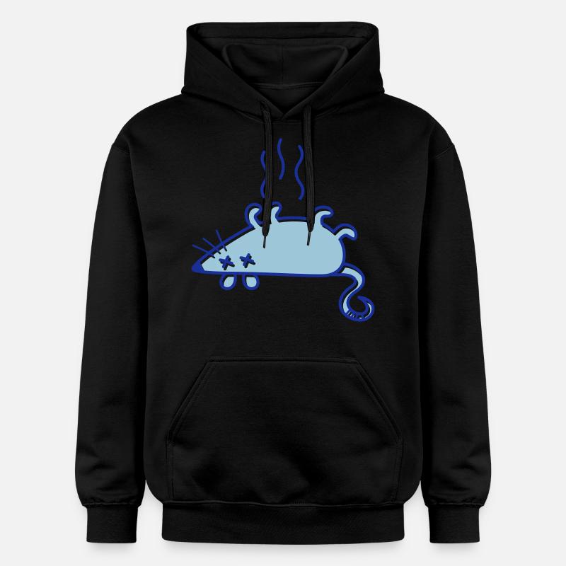 Eine tote Maus - Gildan Unisex Softstyle® Midweight Hoodie - Schwarz