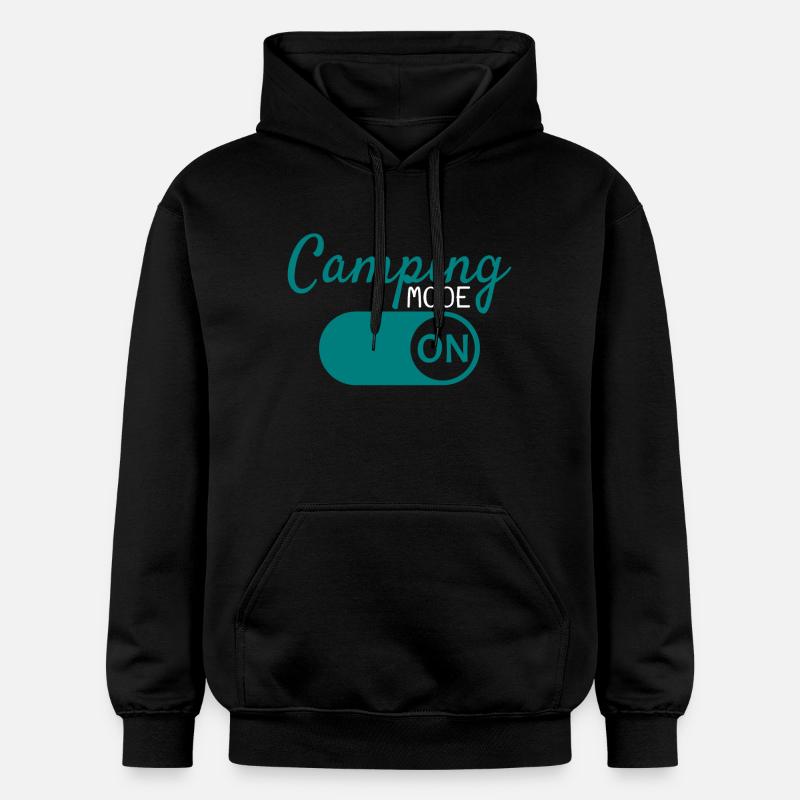 Mode de camping à - Sweat à capuche Softstyle® Gildan Unisexe - noir