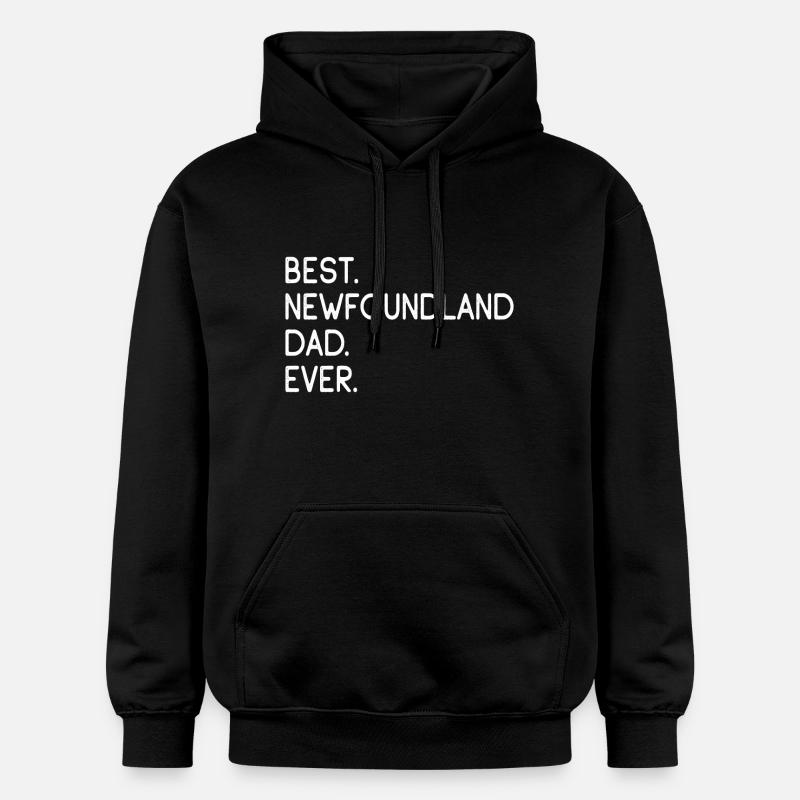 Neufundländer (Terre-Neuve) - Sweat à capuche Softstyle® Gildan Unisexe - noir
