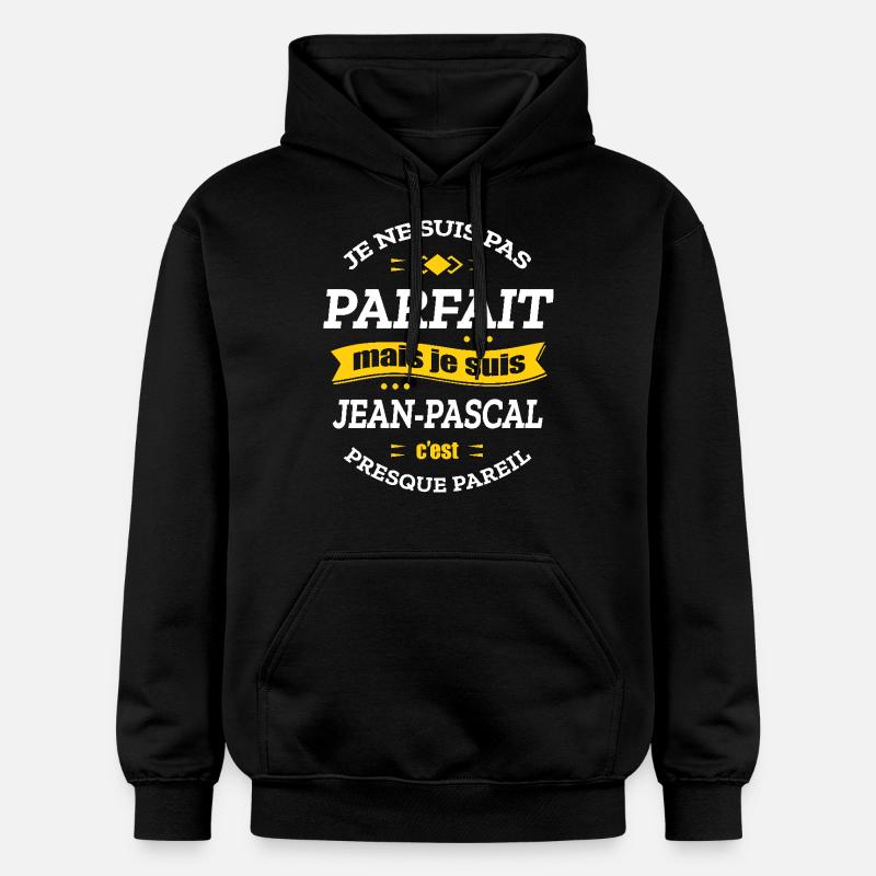 JEAN-PASCAL PARFAIT - PRENOM JEAN-PASCAL - Sweat à capuche Softstyle® Gildan Unisexe - noir