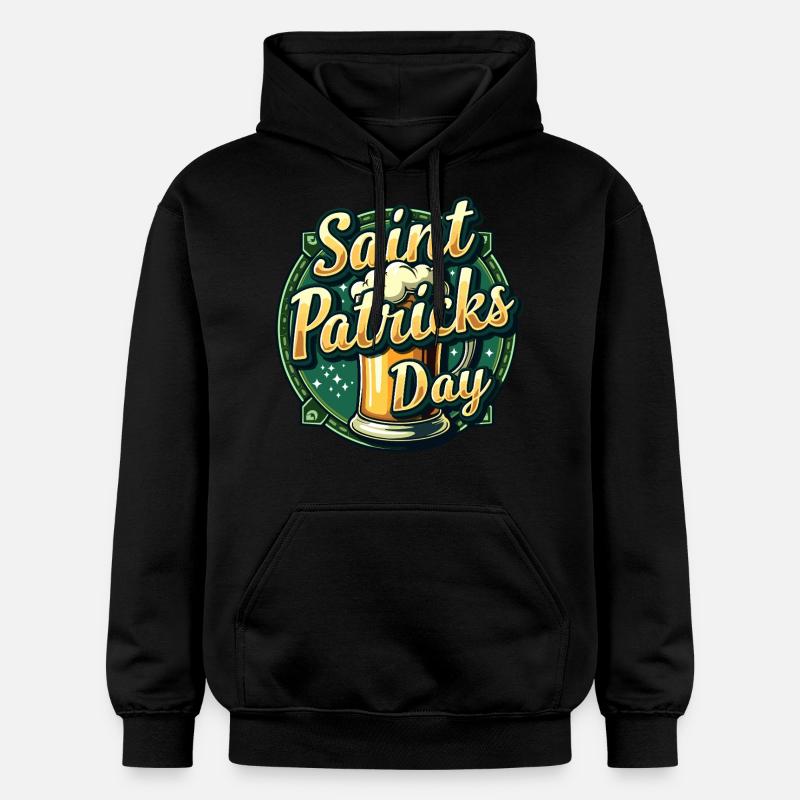 Bière de la Saint-Patrick - Sweat à capuche Softstyle® Gildan Unisexe - noir