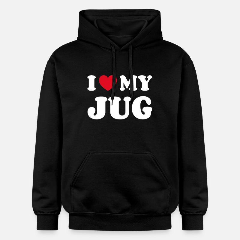 J'aime ma cruche - Sweat à capuche Softstyle® Gildan Unisexe - noir