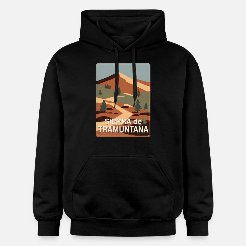 Sierra de Tramuntana - Sweat à capuche Softstyle® Gildan Unisexe - noir