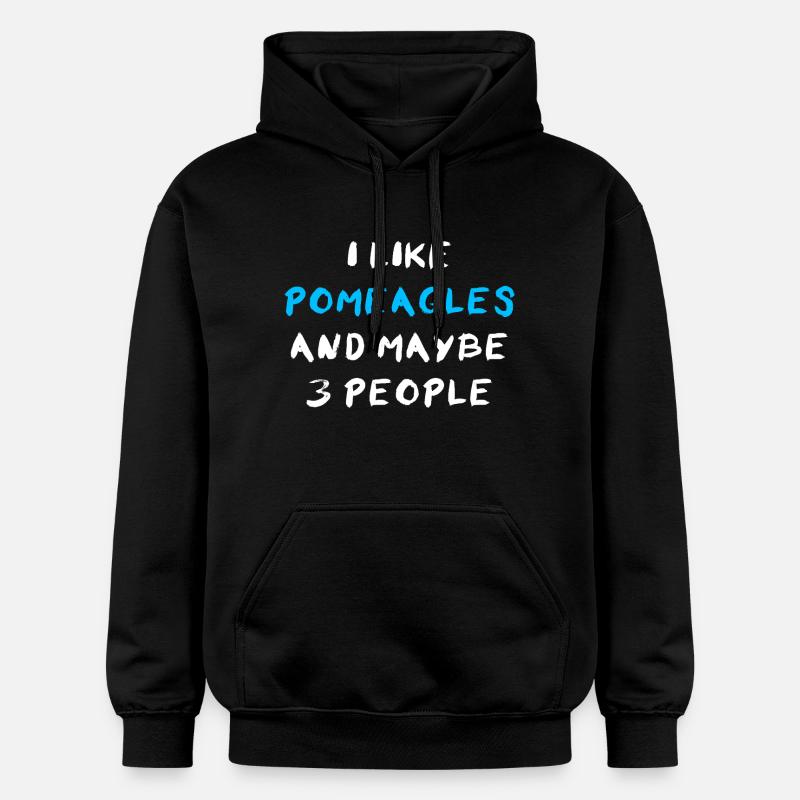 Pomeagle - Sweat à capuche Softstyle® Gildan Unisexe - noir
