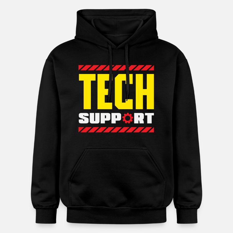 Support technique Équipement industriel - Sweat à capuche Softstyle® Gildan Unisexe - noir