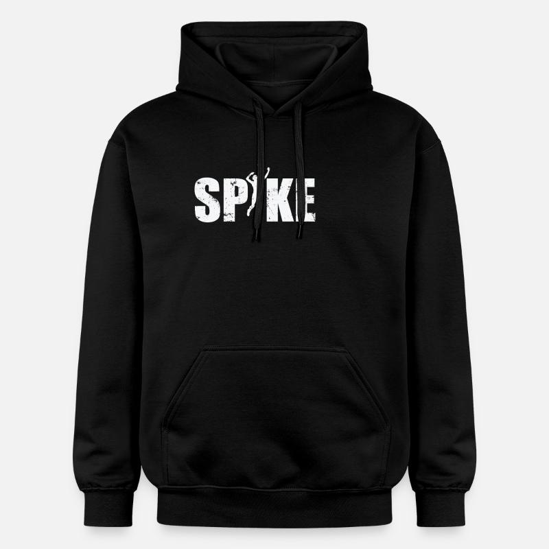 Spike Volleyball - Sweat à capuche Softstyle® Gildan Unisexe - noir