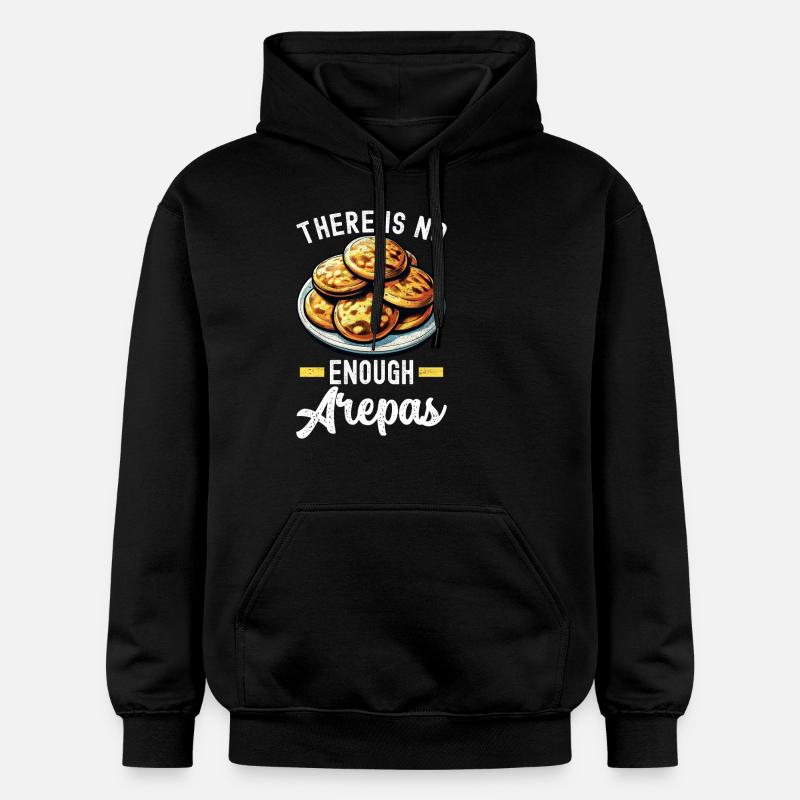 Arepas vénézuélienne - Sweat à capuche Softstyle® Gildan Unisexe - noir
