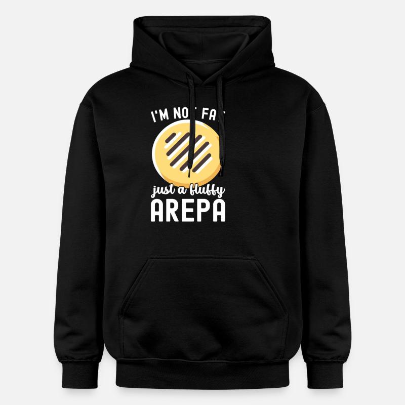Arepas vénézuélienne - Sweat à capuche Softstyle® Gildan Unisexe - noir