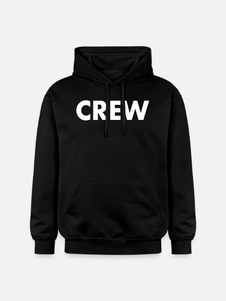 Crew - Gildan Unisex Softstyle® Midweight Hoodie - black