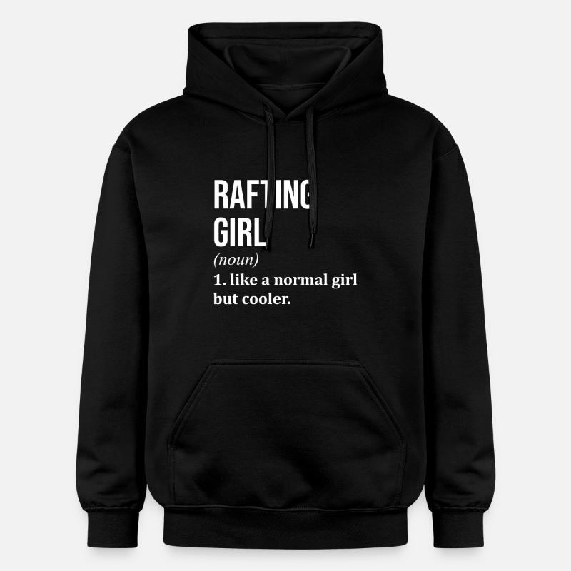 rafting - Sweat à capuche Softstyle® Gildan Unisexe - noir