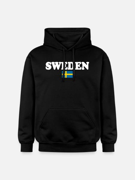 Sweden - Gildan Unisex Softstyle® Midweight Hoodie - black