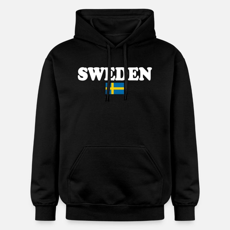 Suède - Sweat à capuche Softstyle® Gildan Unisexe - noir