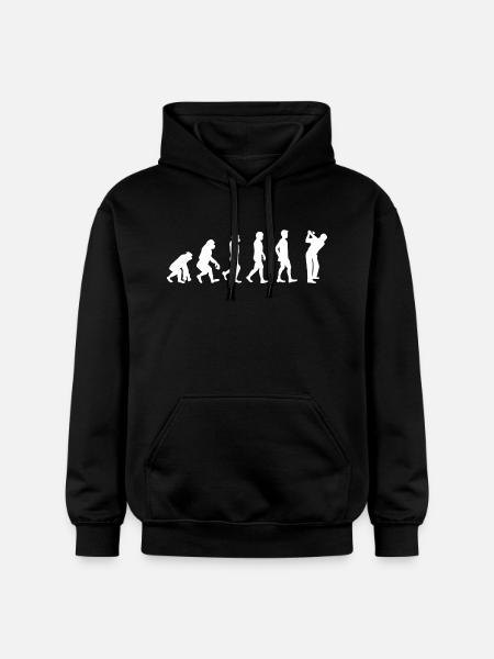 Evolution Golf - Sweat à capuche Softstyle® Gildan Unisexe - noir