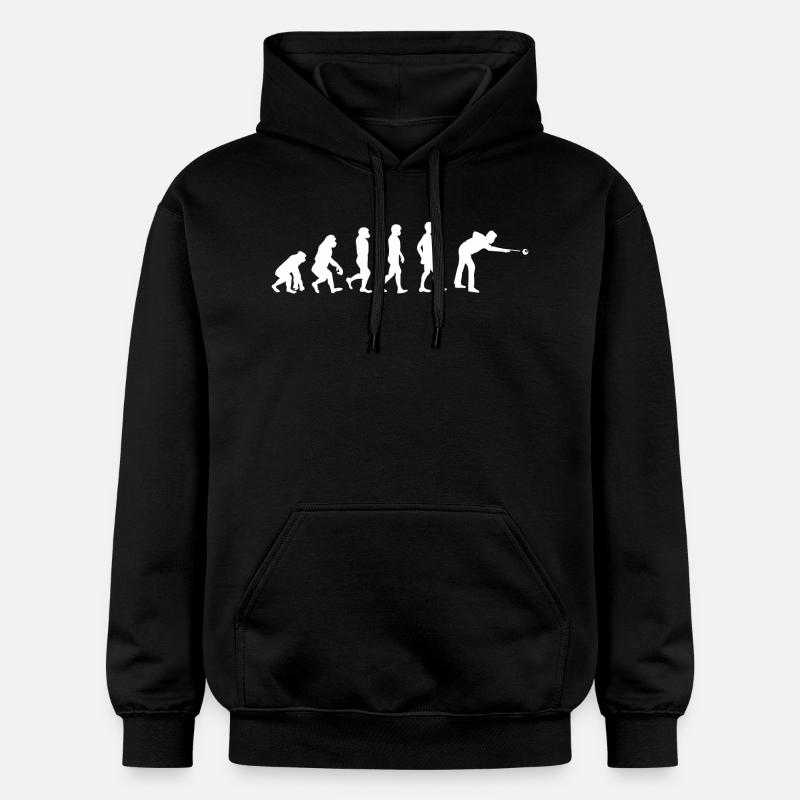 Evolution Billard - Gildan Unisex Softstyle® Midweight Hoodie - black