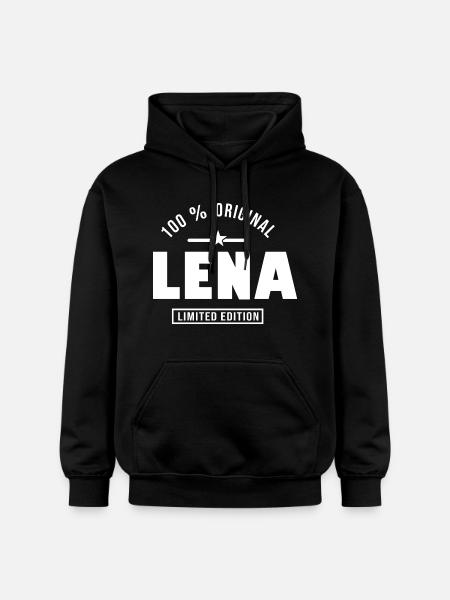 Lena lena - Gildan Unisex Softstyle® Midweight Hoodie - black