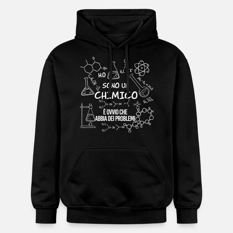 chimico - Sweat à capuche Softstyle® Gildan Unisexe - noir