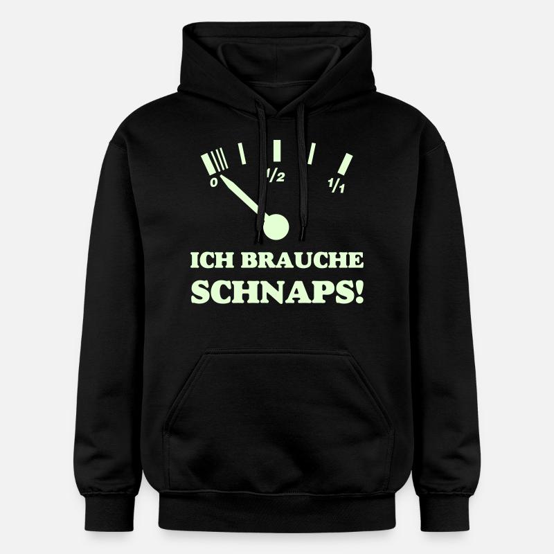 J'AI BESOIN DE BIÈRE - Sweat à capuche Softstyle® Gildan Unisexe - noir