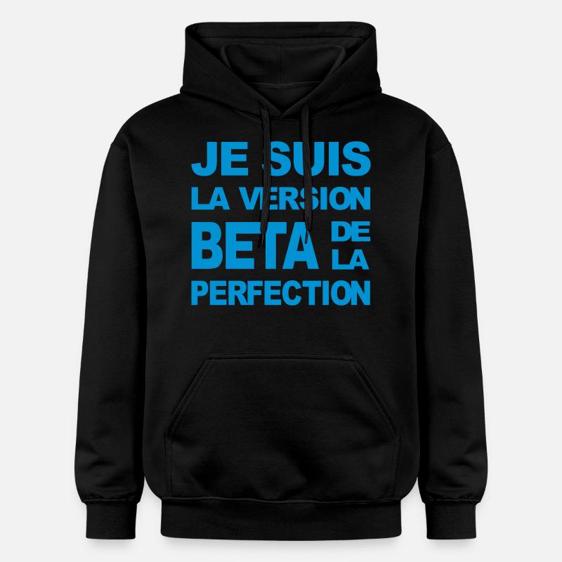 version beta perfection - Sweat à capuche Softstyle® Gildan Unisexe - noir