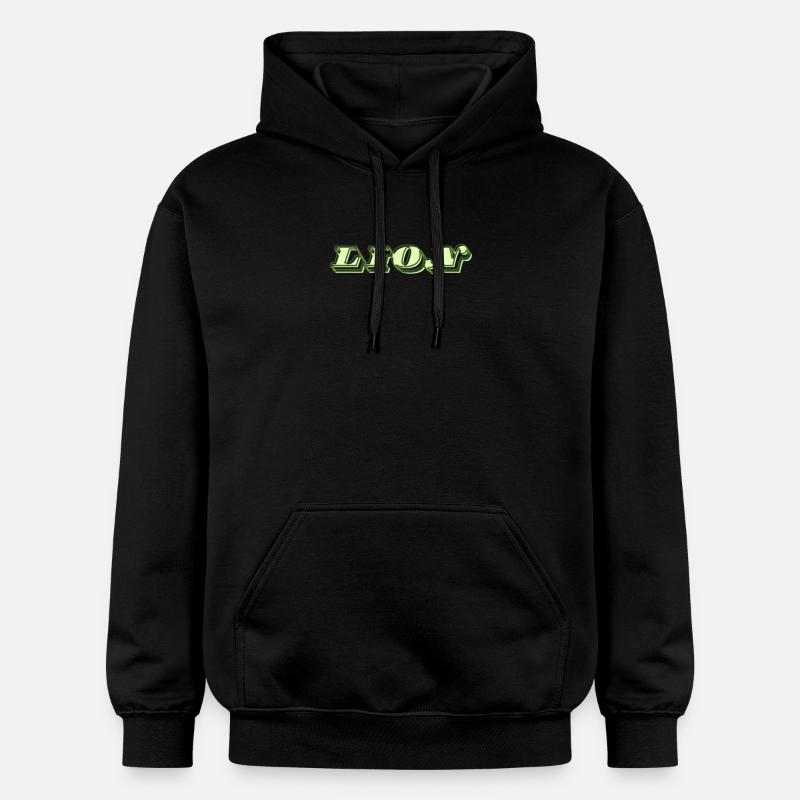 Logo "Lion" - Sweat à capuche Softstyle® Gildan Unisexe - noir
