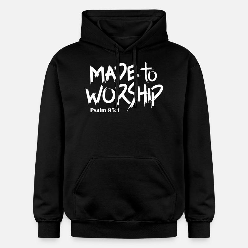 Fait Adorer - Sweat à capuche Softstyle® Gildan Unisexe - noir