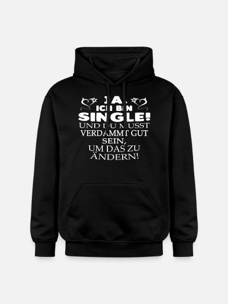 Ja Single Kopie - Gildan Unisex Softstyle® Midweight Hoodie - Schwarz