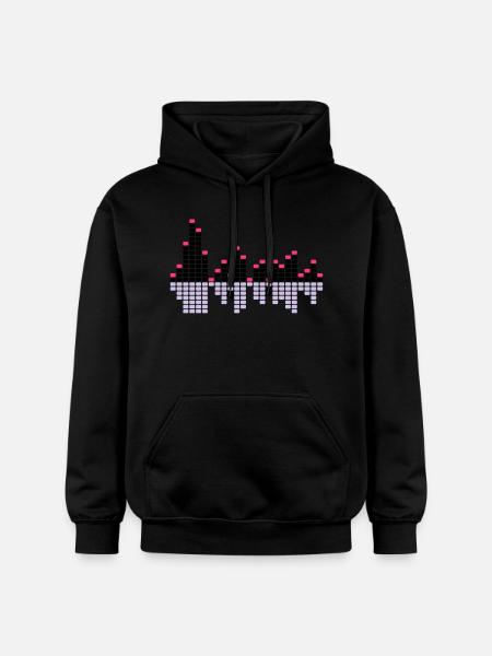 Equalizer1 3C. - Sweat à capuche Softstyle® Gildan Unisexe - noir
