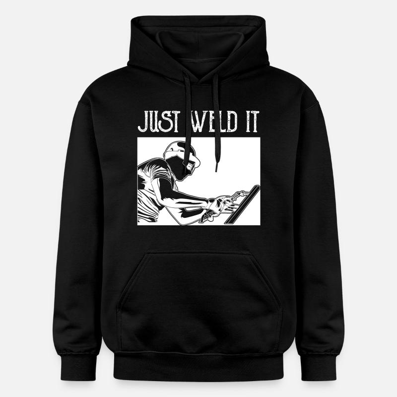 Il suffit de le souder - Sweat à capuche Softstyle® Gildan Unisexe - noir