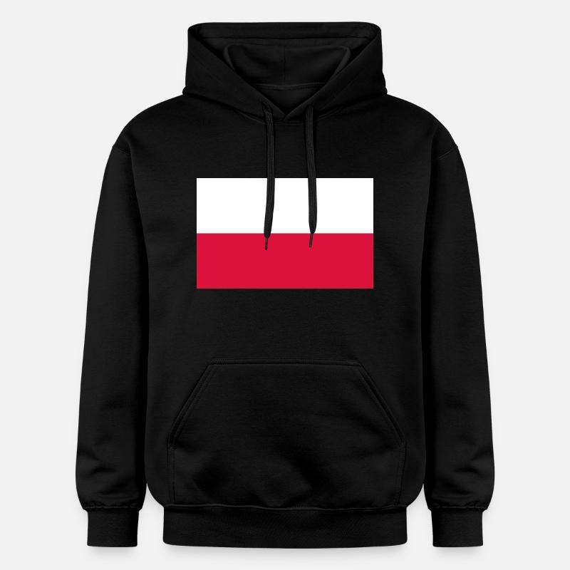 Pologne - Sweat à capuche Softstyle® Gildan Unisexe - noir