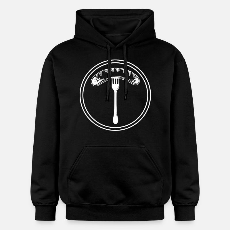 Saucisse Bratwurst - Sweat à capuche Softstyle® Gildan Unisexe - noir